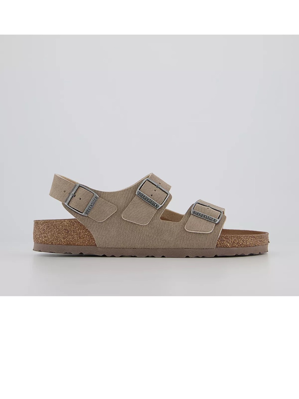 Birkenstock Taupe Suede Double Buckle Sandals size 43 men’s 10 NWOT